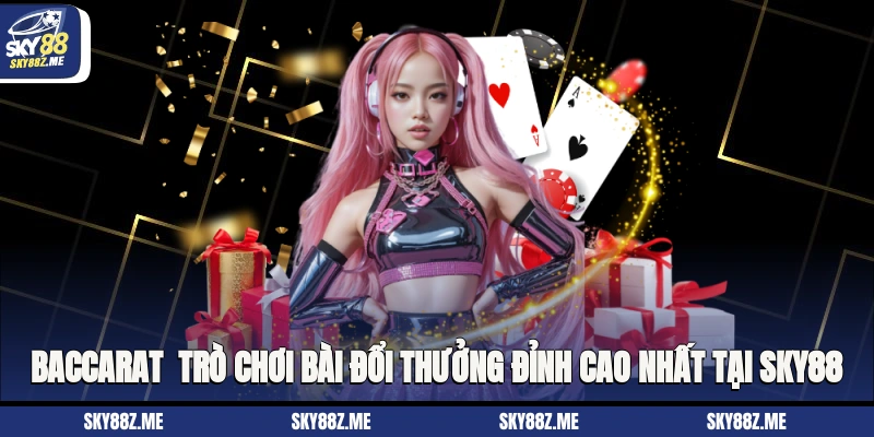 Baccarat - Trò Chơi Bài Đổi Thưởng Đỉnh Cao Nhất Tại Sky88